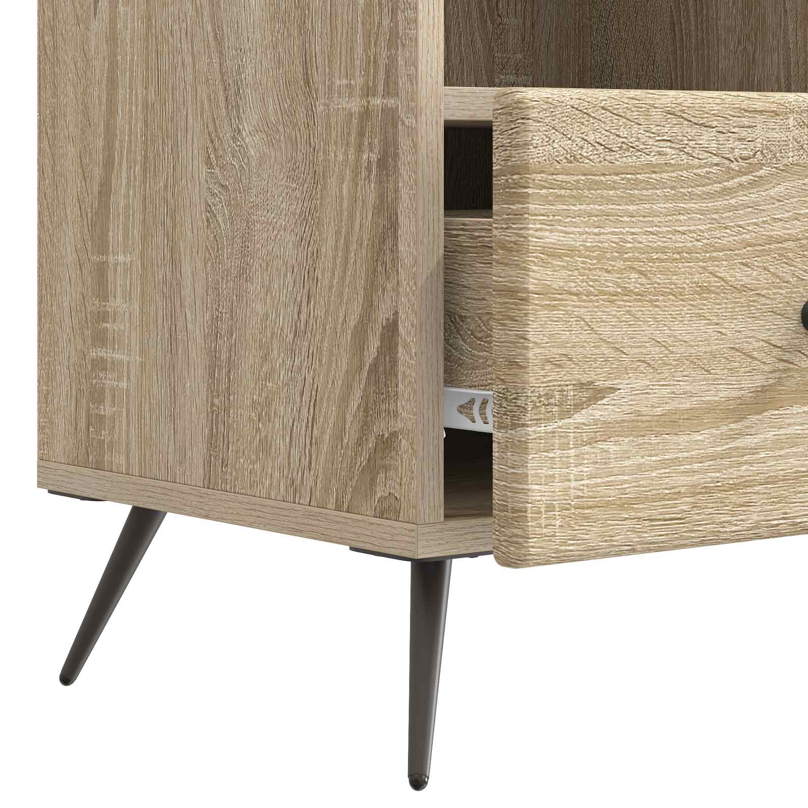 Mobile TV Rovere Sonoma 102 x 34,5 x 50 cm Legno ingegnerizzato | homemem39