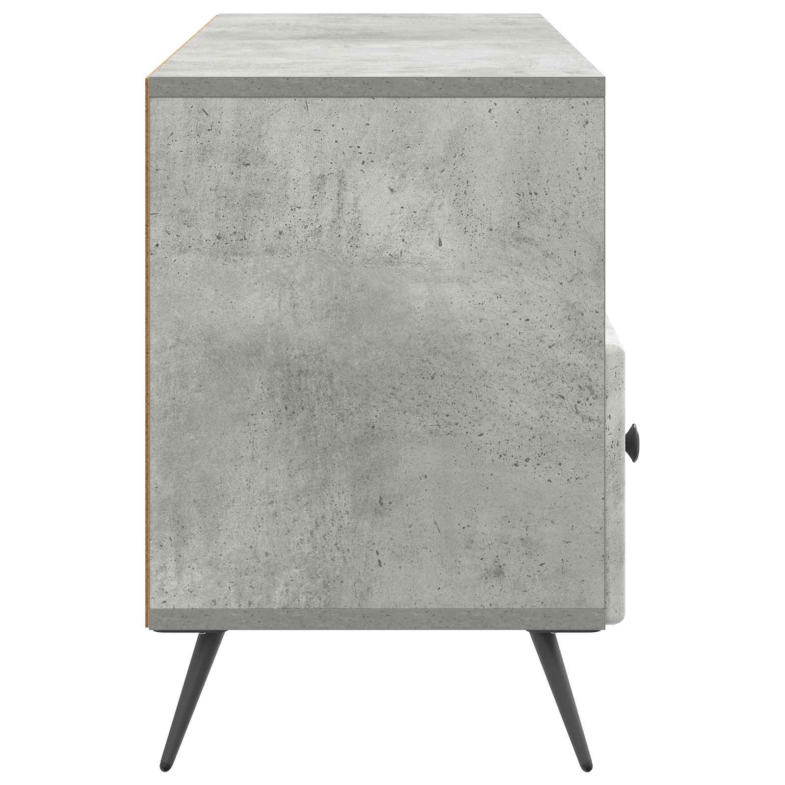 Mobile TV con cassetto Grigio Cemento 102 x 34,5 x 50 cm | homemem39