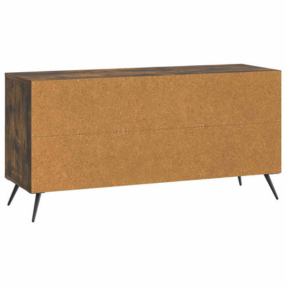 Mobile TV Rovere Fumo 102 x 34,5 x 50 cm Legno ingegnerizzato | homemem39