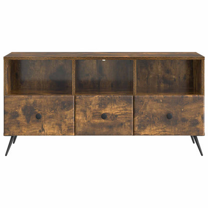 Mobile TV Rovere Fumo 102 x 34,5 x 50 cm Legno ingegnerizzato | homemem39