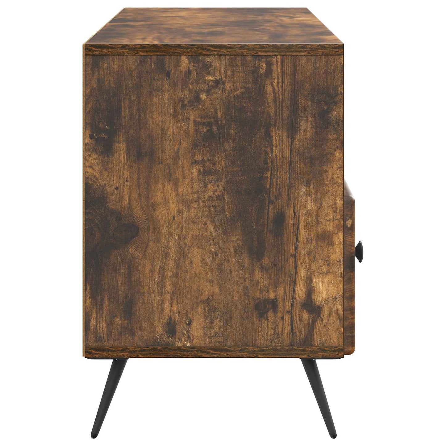 Mobile TV Rovere Fumo 102 x 34,5 x 50 cm Legno ingegnerizzato | homemem39