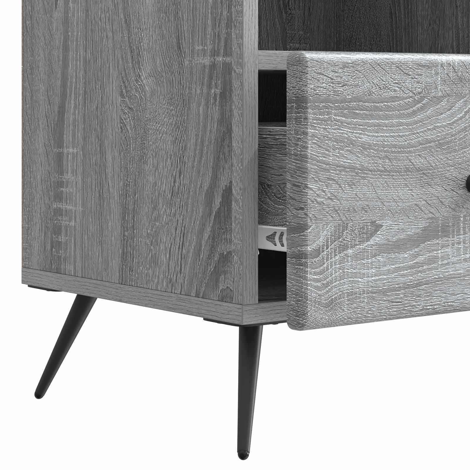 Mobile TV Grigio Sonoma 102 x 34,5 x 50 cm Legno ingegnerizzato | homemem39