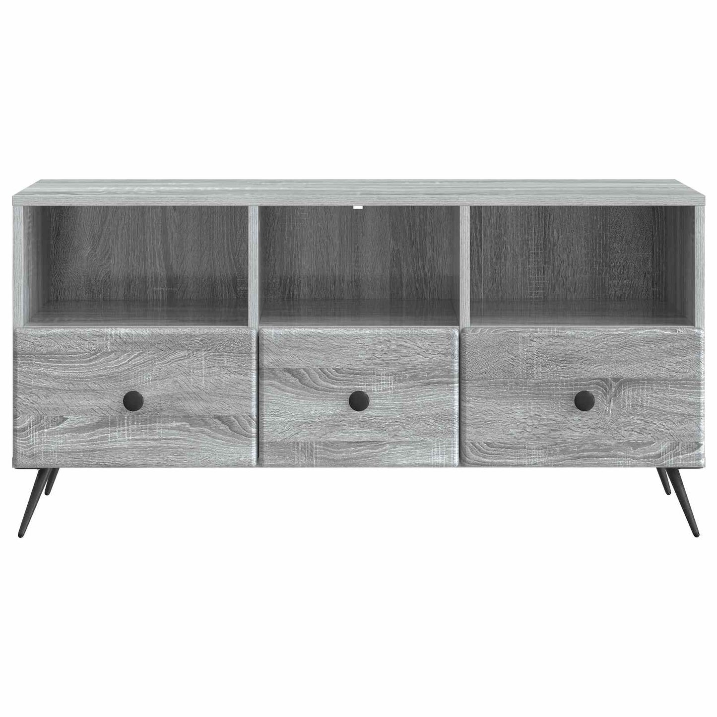 Mobile TV Grigio Sonoma 102 x 34,5 x 50 cm Legno ingegnerizzato | homemem39