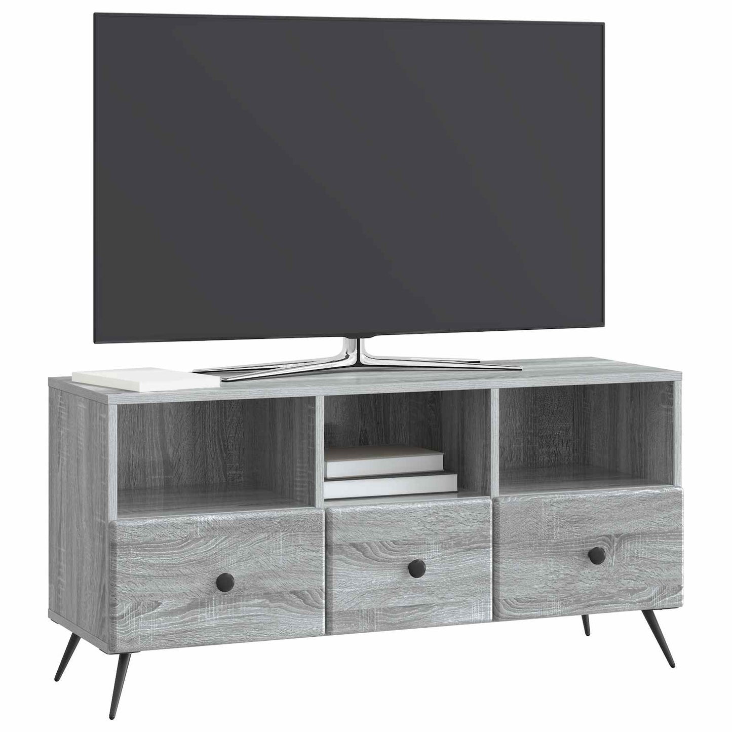Mobile TV Grigio Sonoma 102 x 34,5 x 50 cm Legno ingegnerizzato