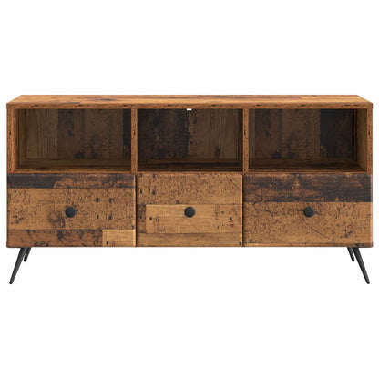 Mobile TV Legno antico 102 x 34,5 x 50 cm Legno ingegnerizzato | homemem39