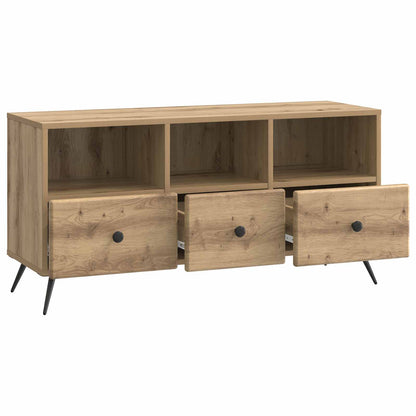 Mobile TV con cassetto Rovere Artigianale 102 x 34,5 x 50 cm | homemem39