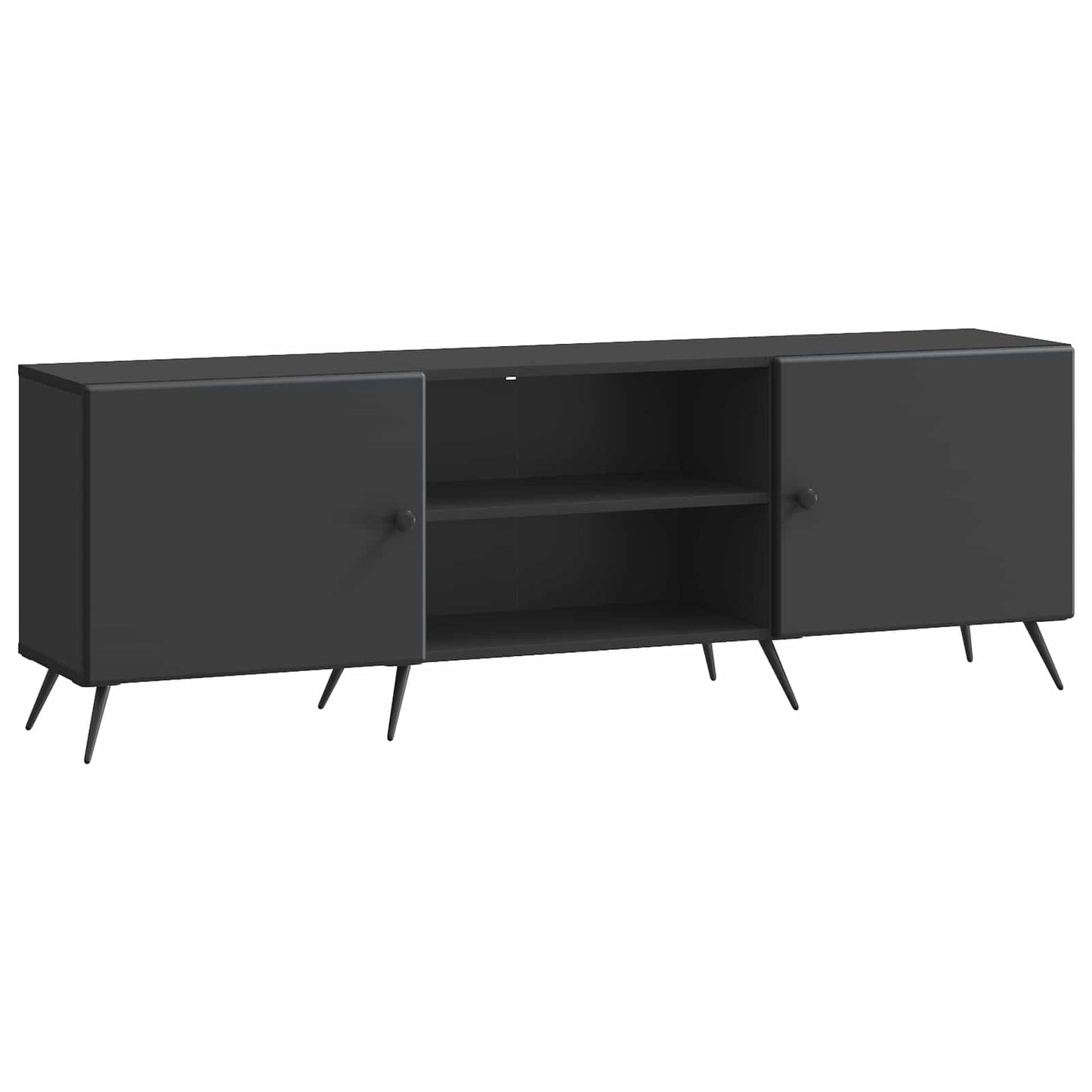 Mobile TV Nero 150 x 31 x 50 cm Legno ingegnerizzato | homemem39