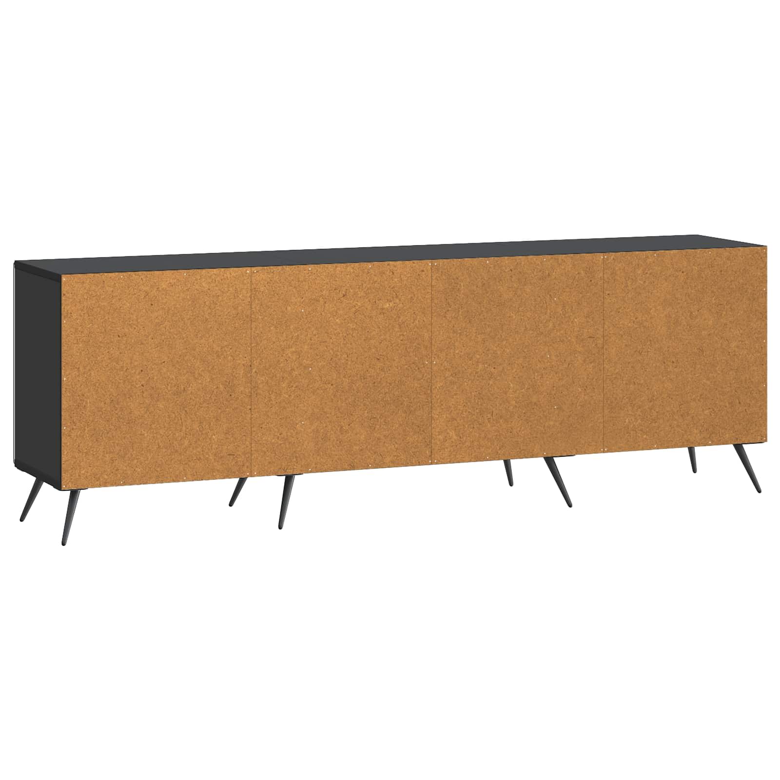 Mobile TV Nero 150 x 31 x 50 cm Legno ingegnerizzato | homemem39