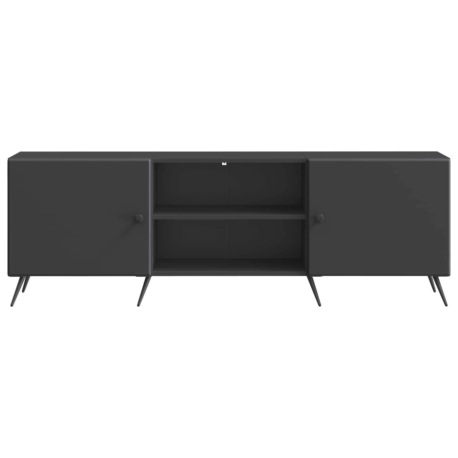 Mobile TV Nero 150 x 31 x 50 cm Legno ingegnerizzato | homemem39