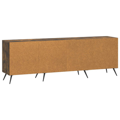 Mobile TV Rovere Fumo 150 x 31 x 50 cm Legno ingegnerizzato | homemem39