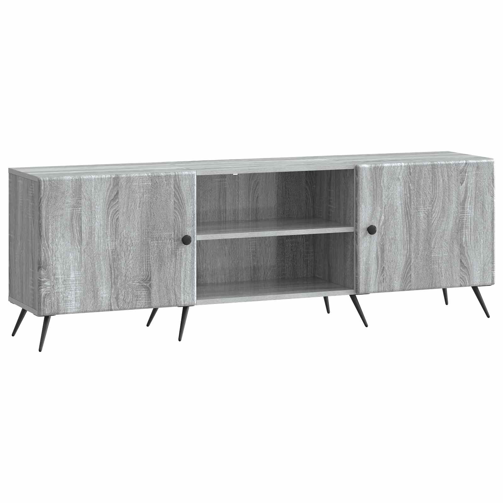 Mobile TV Grigio Sonoma 150 x 31 x 50 cm Legno ingegnerizzato | homemem39