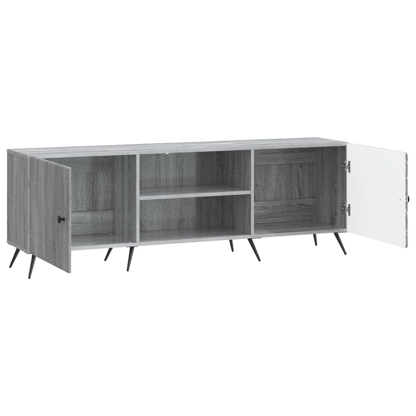 Mobile TV Grigio Sonoma 150 x 31 x 50 cm Legno ingegnerizzato | homemem39