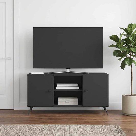 Mobile TV 102 x 34,5 x 50 cm Nero Legno ingegnerizzato