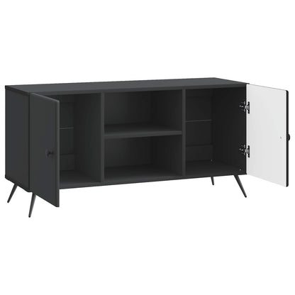 Mobile TV Nero 102 x 34,5 x 50 cm Legno ingegnerizzato | homemem39