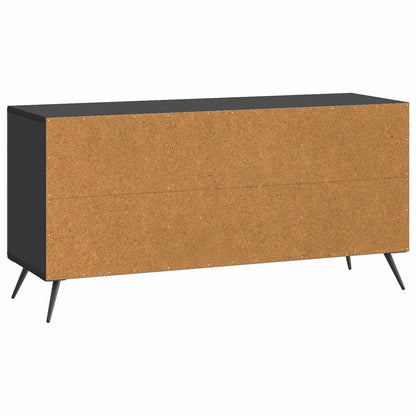 Mobile TV Nero 102 x 34,5 x 50 cm Legno ingegnerizzato | homemem39