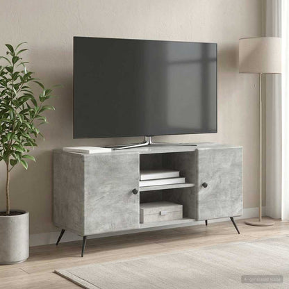 Mobile TV Grigio Cemento 102 x 34,5 x 50 cm