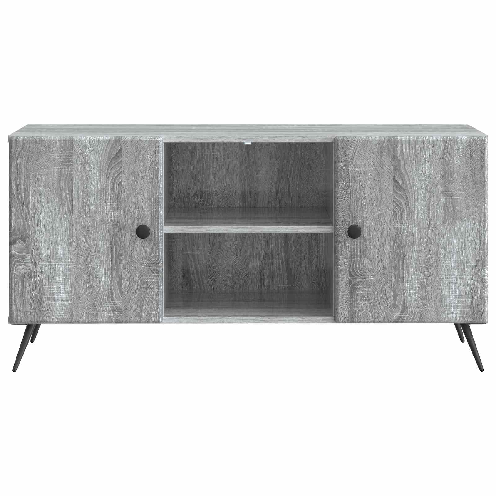Mobile TV Grigio Sonoma 102 x 34,5 x 50 cm Legno ingegnerizzato | homemem39