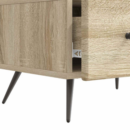 Mobile TV Rovere Sonoma 147 x 34,5 x 30 cm Legno ingegnerizzato