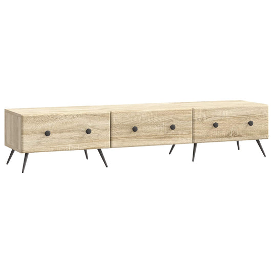 Mobile TV Rovere Sonoma 147 x 34,5 x 30 cm Legno ingegnerizzato | homemem39