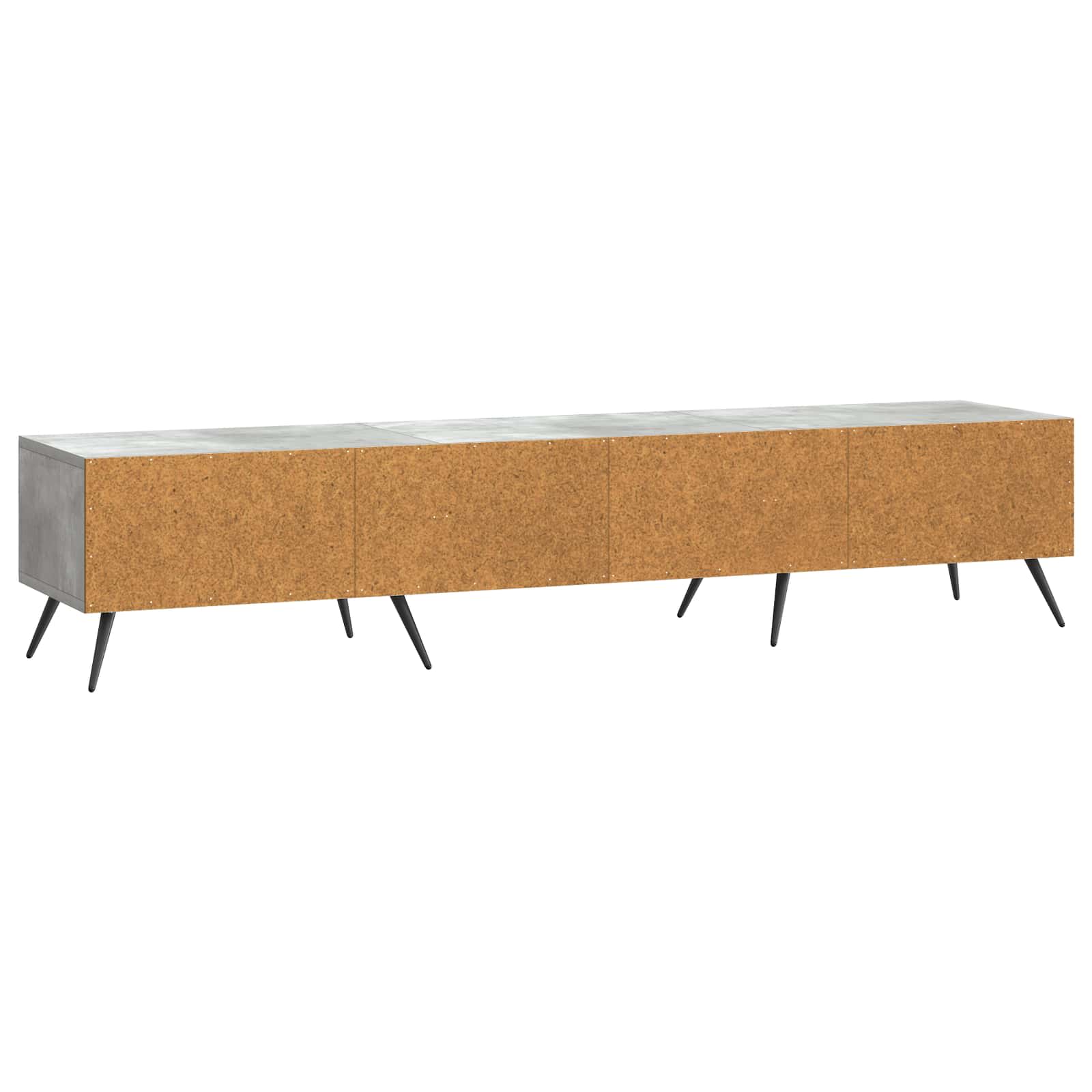 Mobile TV con cassetto Grigio Cemento 147 x 34,5 x 30 cm | homemem39