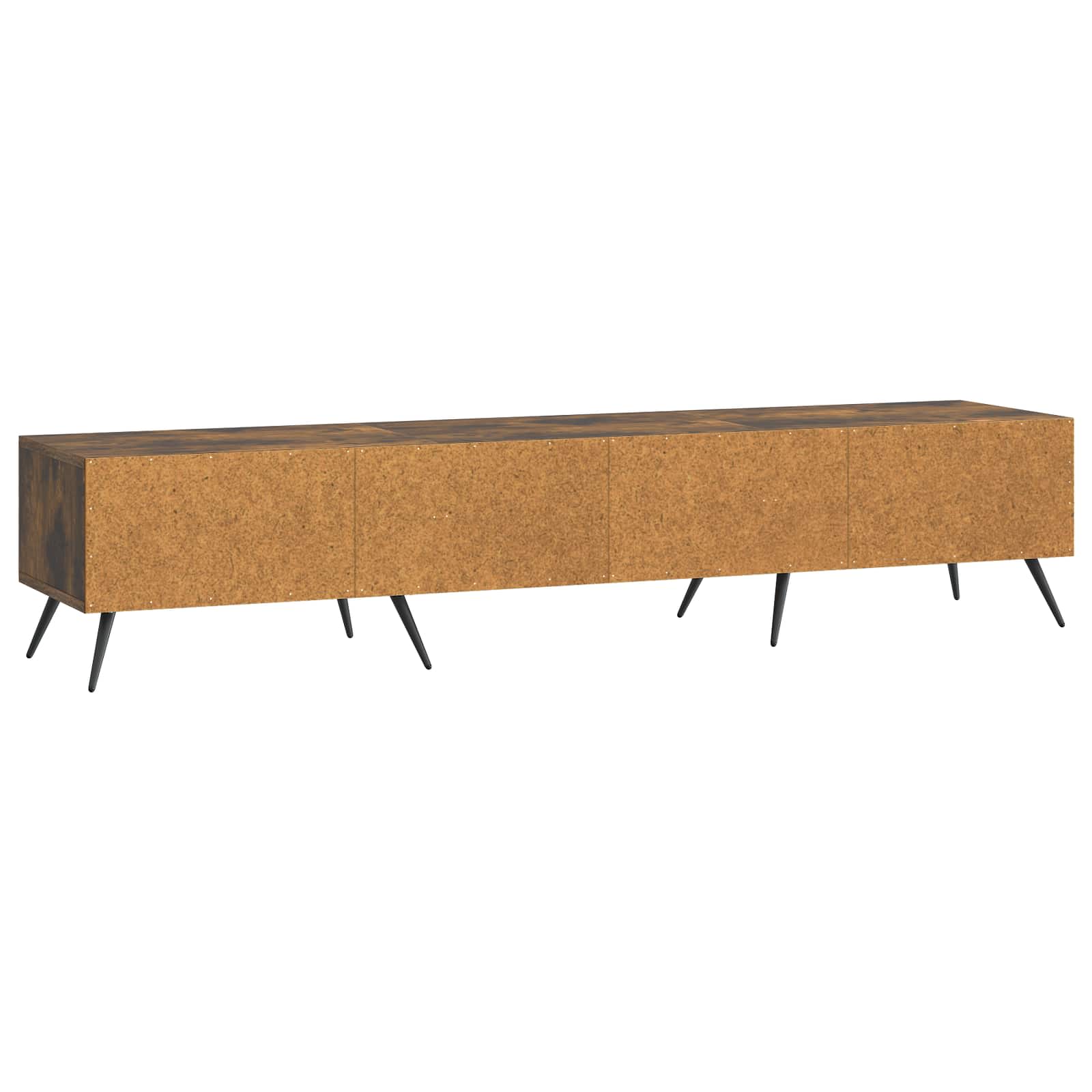 Mobile TV Rovere Fumo 147 x 34,5 x 30 cm Legno ingegnerizzato | homemem39