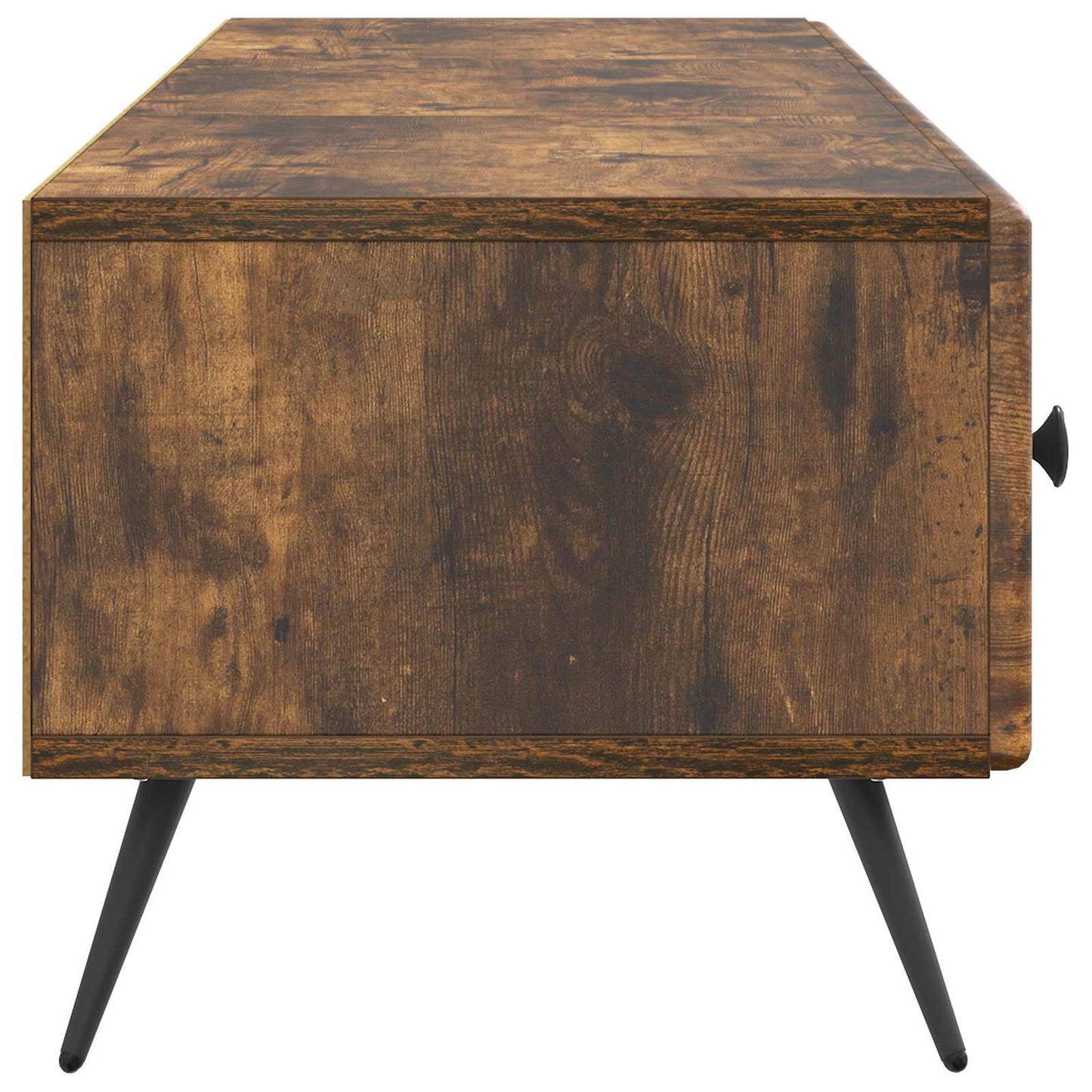 Mobile TV Rovere Fumo 147 x 34,5 x 30 cm Legno ingegnerizzato | homemem39