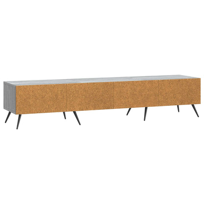 Mobile TV Grigio Sonoma 147 x 34,5 x 30 cm Legno ingegnerizzato
