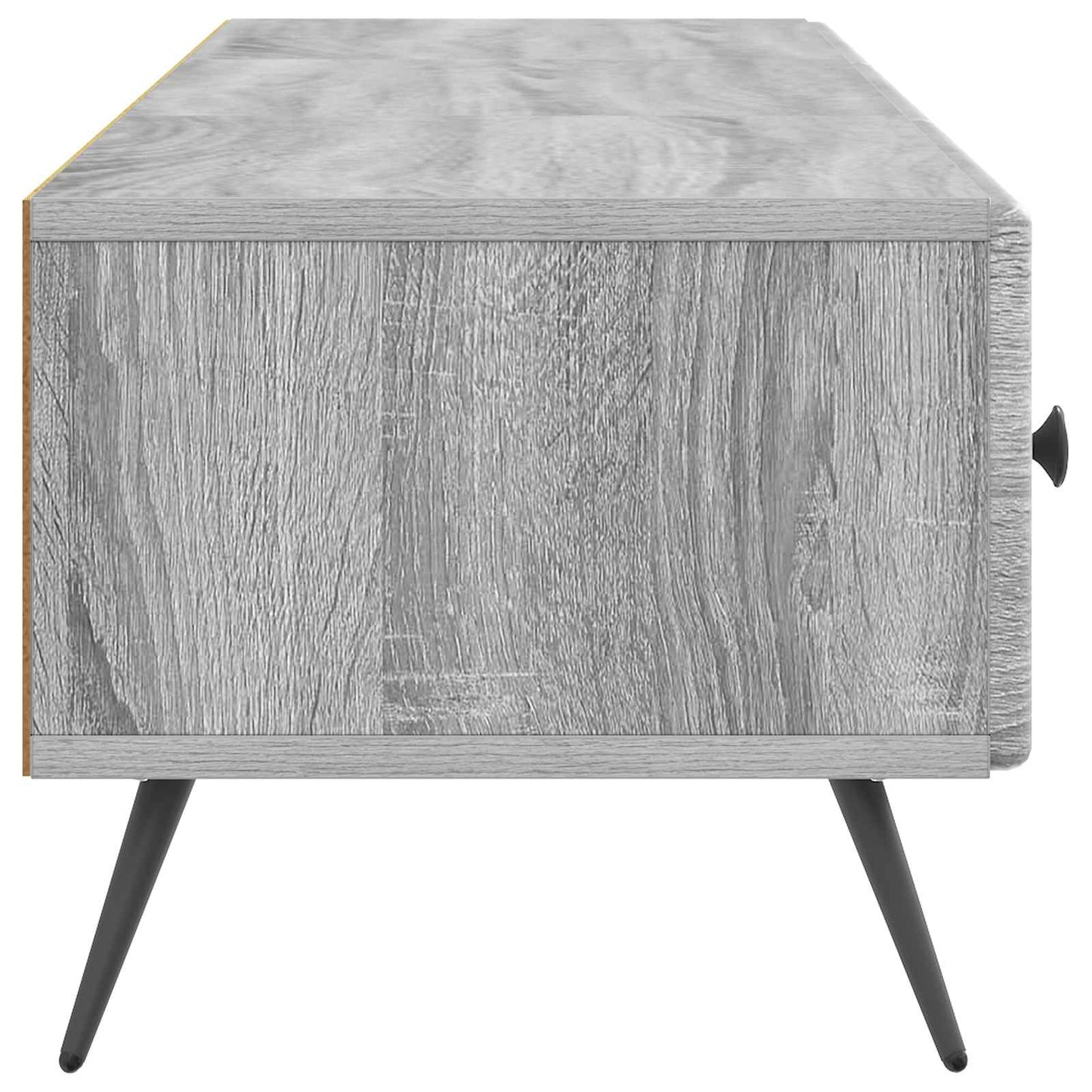 Mobile TV Grigio Sonoma 147 x 34,5 x 30 cm Legno ingegnerizzato | homemem39