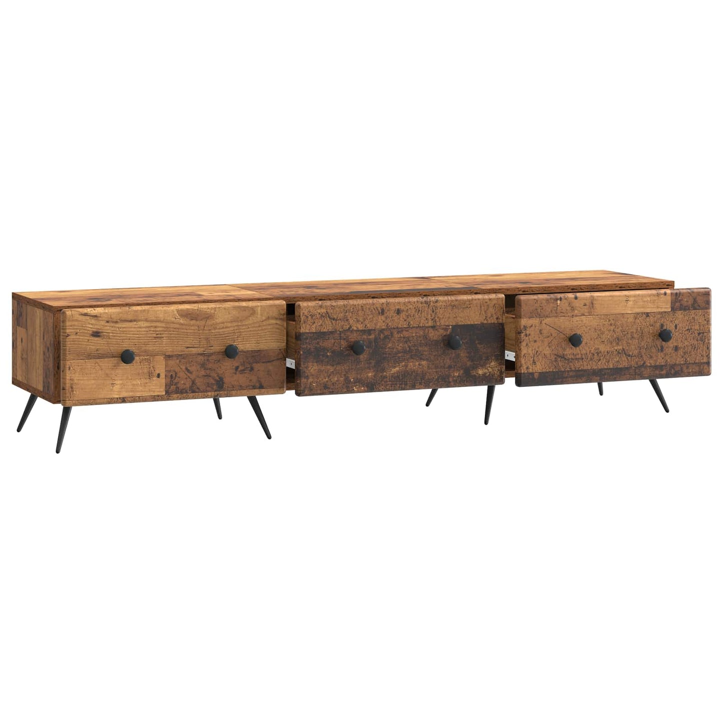 Mobile TV Legno antico 147 x 34,5 x 30 cm Legno ingegnerizzato | homemem39