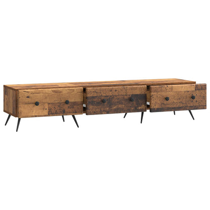 Mobile TV Legno antico 147 x 34,5 x 30 cm Legno ingegnerizzato | homemem39