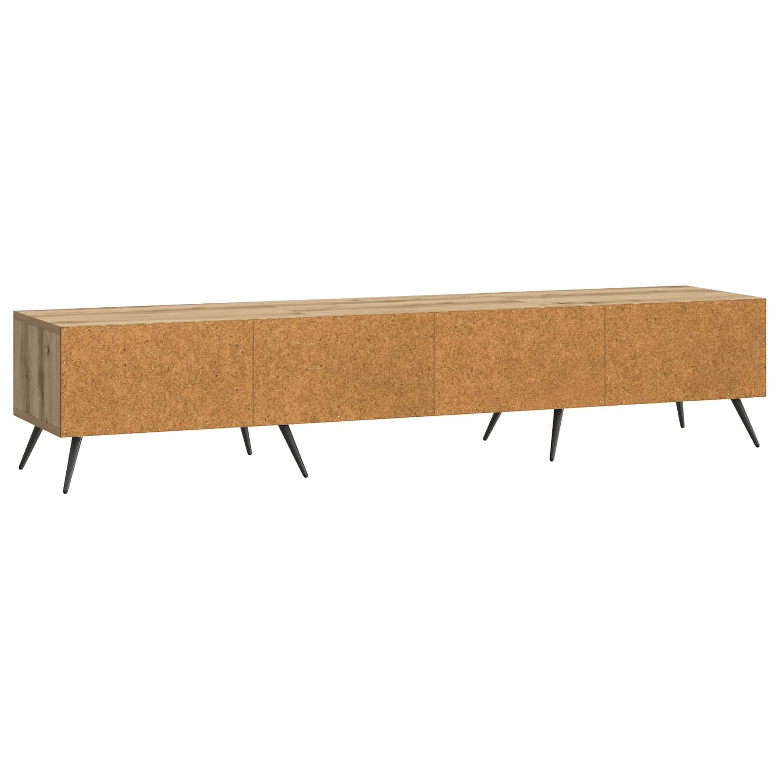 Mobile TV con cassetto Rovere Artigianale 147 x 34,5 x 30 cm | homemem39