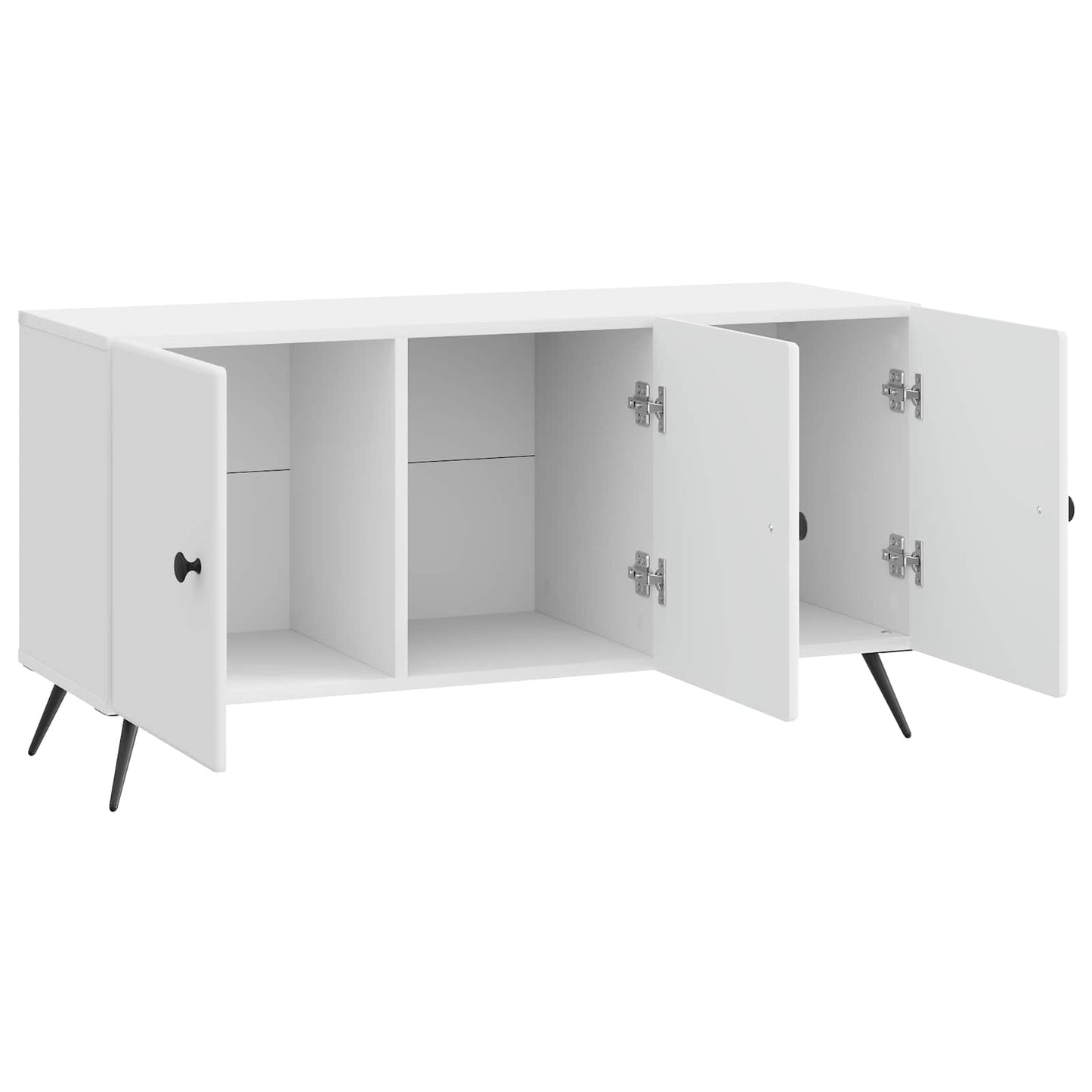 Mobile TV Bianco Lucido 99 x 34,5 x 50 cm Legno ingegnerizzato | homemem39