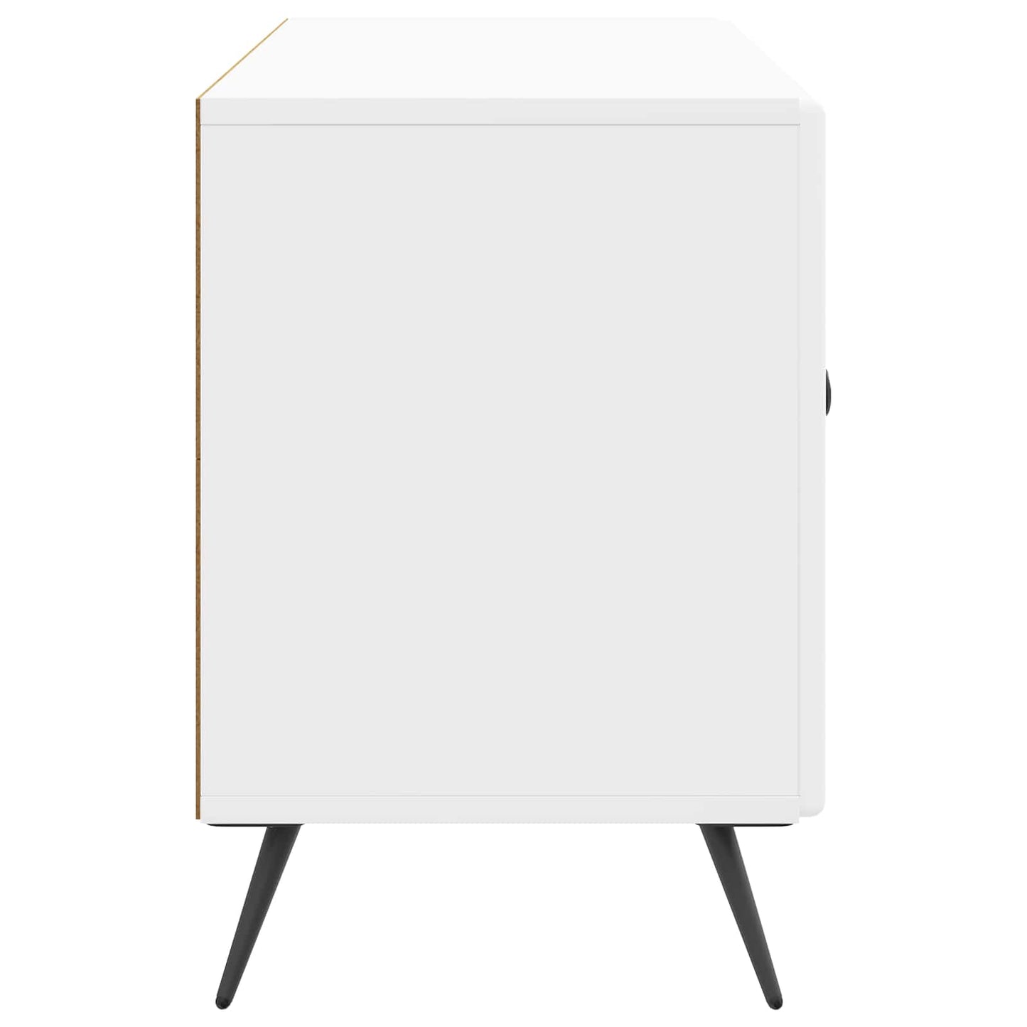 Mobile TV Bianco Lucido 99 x 34,5 x 50 cm Legno ingegnerizzato | homemem39