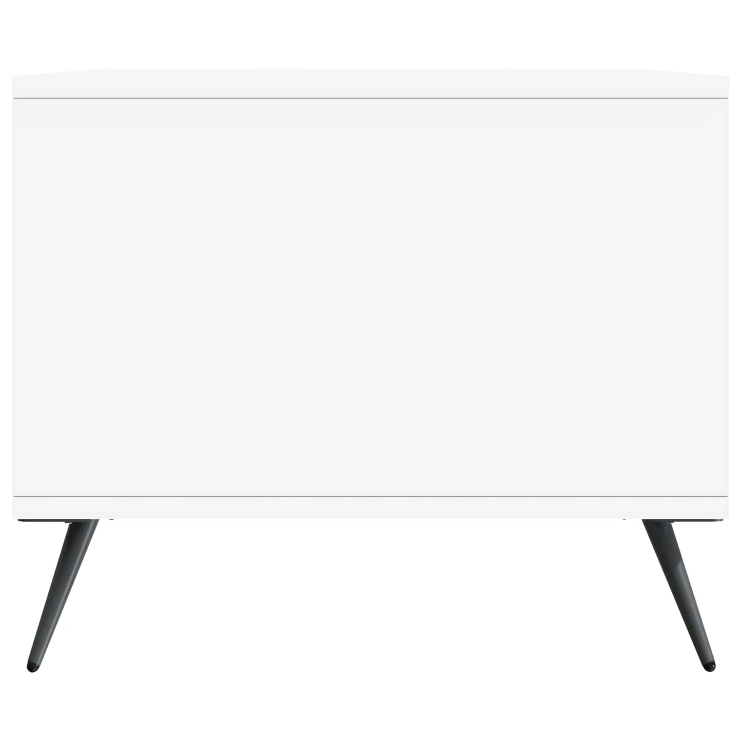 Tavolino da salotto Bianco 90 x 50 x 40 cm Legno ingegnerizzato