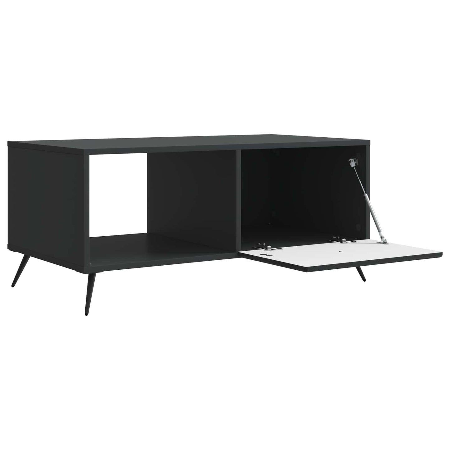 Tavolino da salotto Nero 90 x 50 x 40 cm Legno ingegnerizzato | homemem39