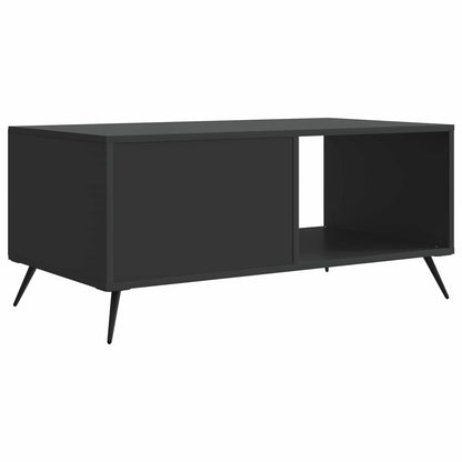 Tavolino da salotto Nero 90 x 50 x 40 cm Legno ingegnerizzato | homemem39