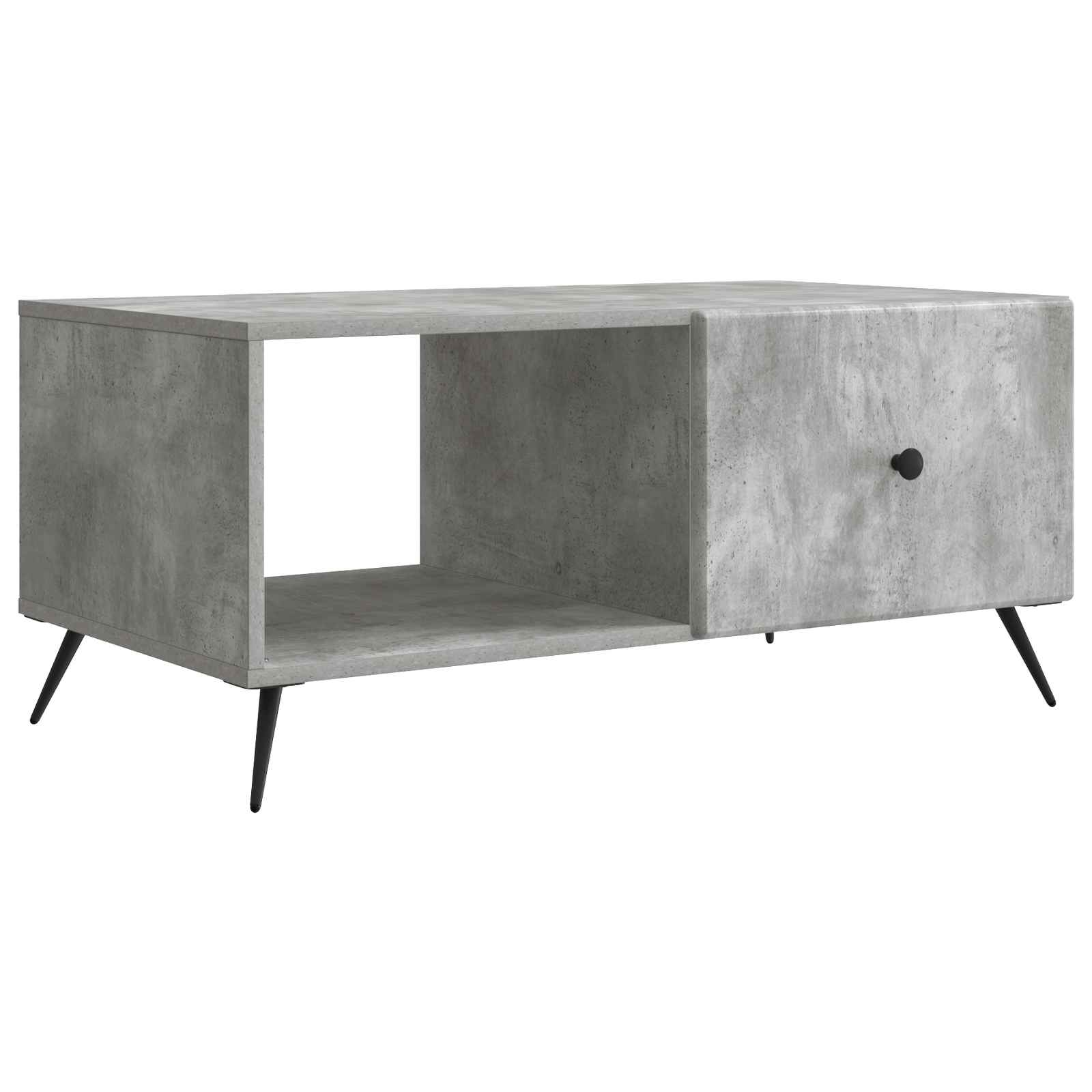 Tavolino da salotto Grigio Cemento 90 x 50 x 40 cm | homemem39