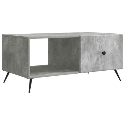 Tavolino da salotto Grigio Cemento 90 x 50 x 40 cm | homemem39