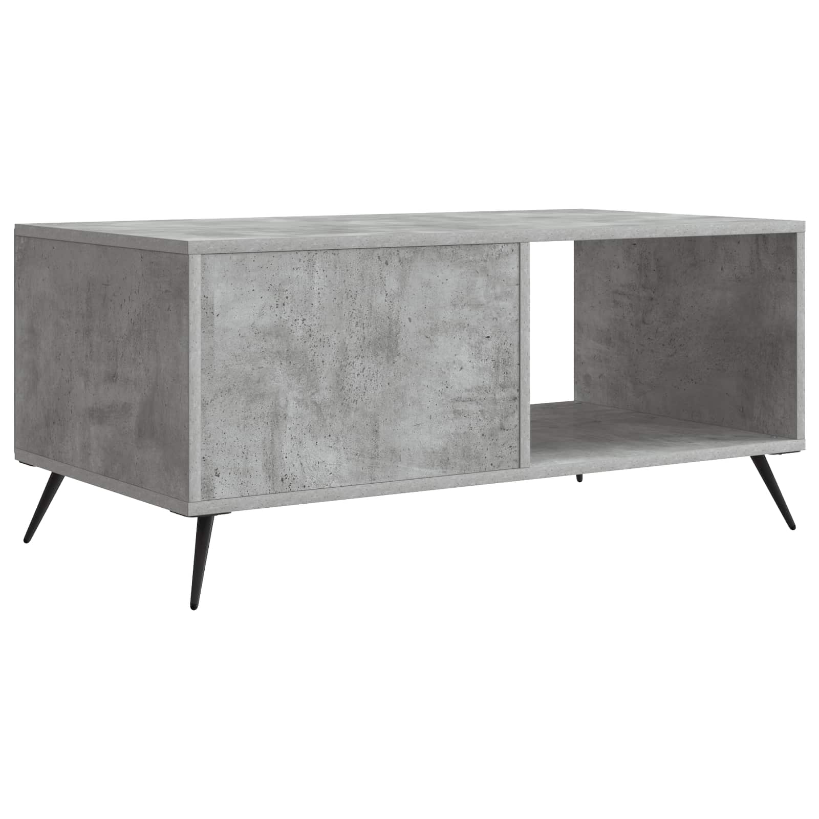 Tavolino da salotto Grigio Cemento 90 x 50 x 40 cm | homemem39