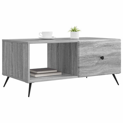 Tavolino da salotto Grigio Sonoma 90 x 50 x 40 cm | homemem39