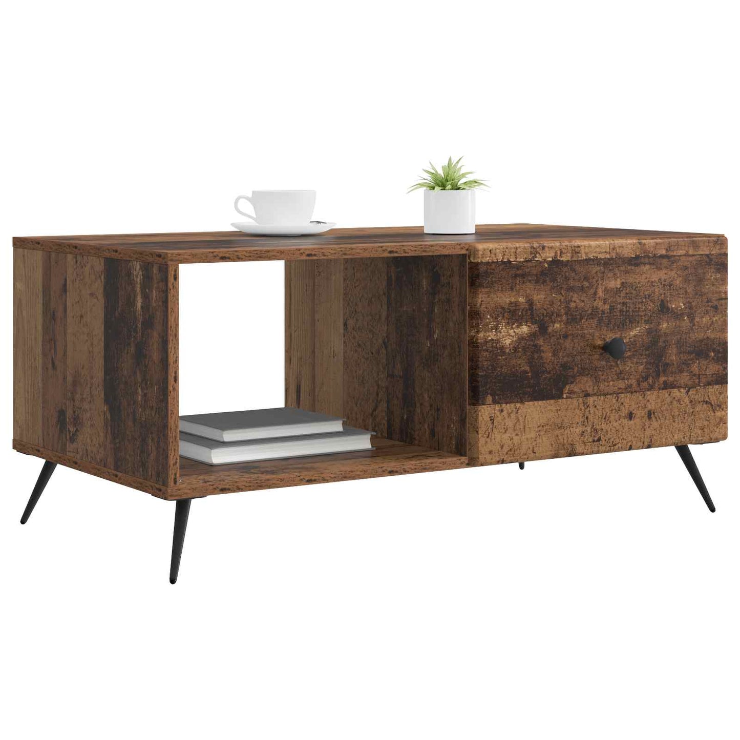 Tavolino da salotto Legno antico 90 x 50 x 40 cm | homemem39