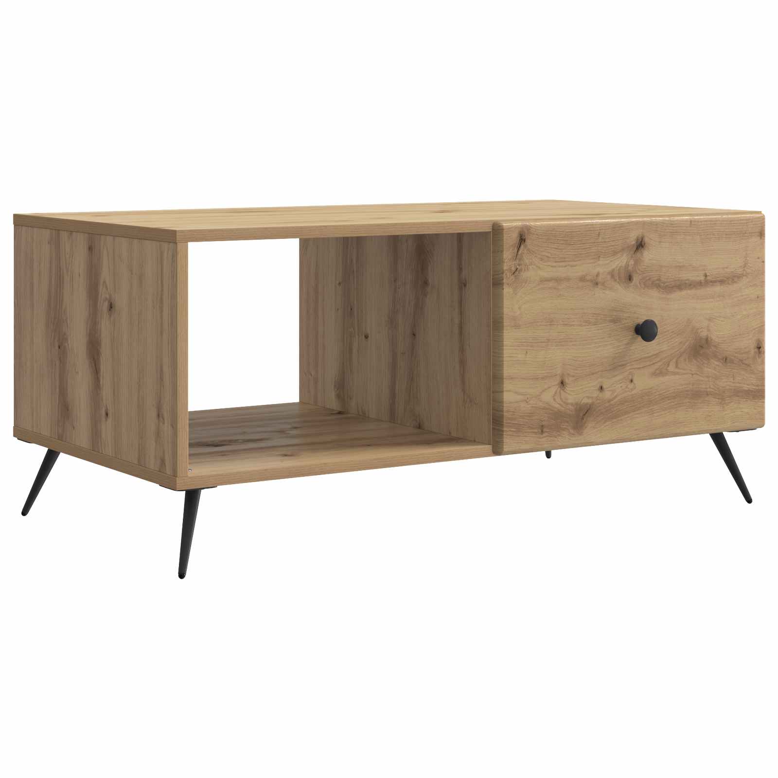 Tavolino da salotto Rovere Artigianale 90 x 50 x 40 cm | homemem39