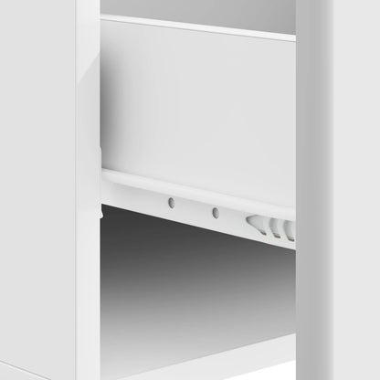 Tavolino da salotto Bianco 49 x 50 x 40 cm Legno ingegnerizzato | homemem39