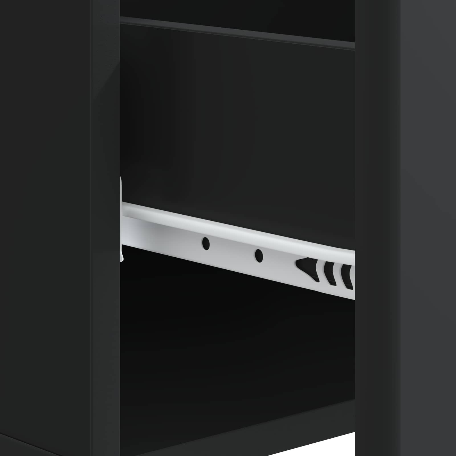 Tavolino da salotto Nero 49 x 50 x 40 cm Legno ingegnerizzato | homemem39