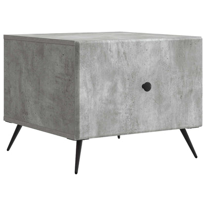 Tavolino da salotto con cassetto Grigio Cemento 49 x 50 x 40 cm | homemem39