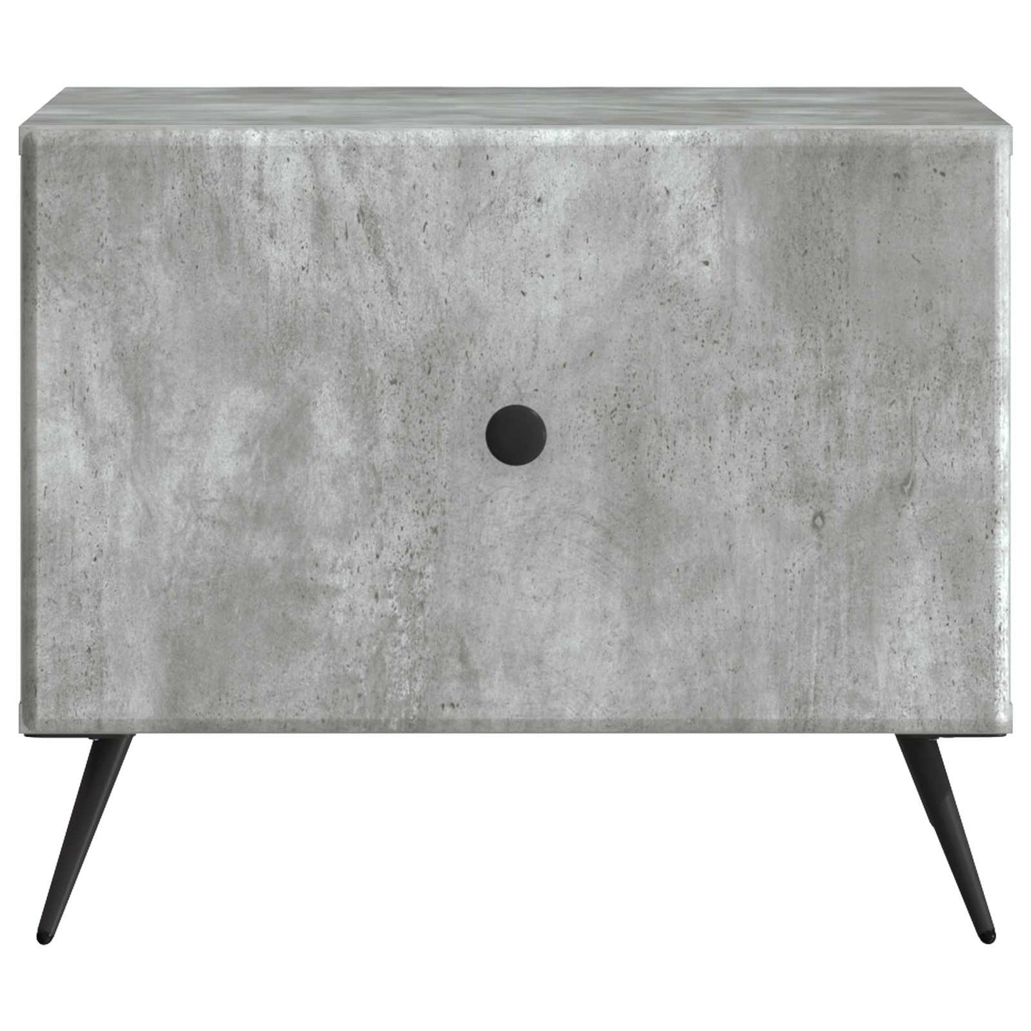 Tavolino da salotto con cassetto Grigio Cemento 49 x 50 x 40 cm | homemem39