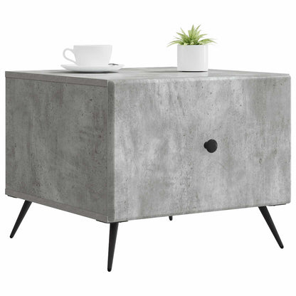 Tavolino da salotto con cassetto Grigio Cemento 49 x 50 x 40 cm | homemem39