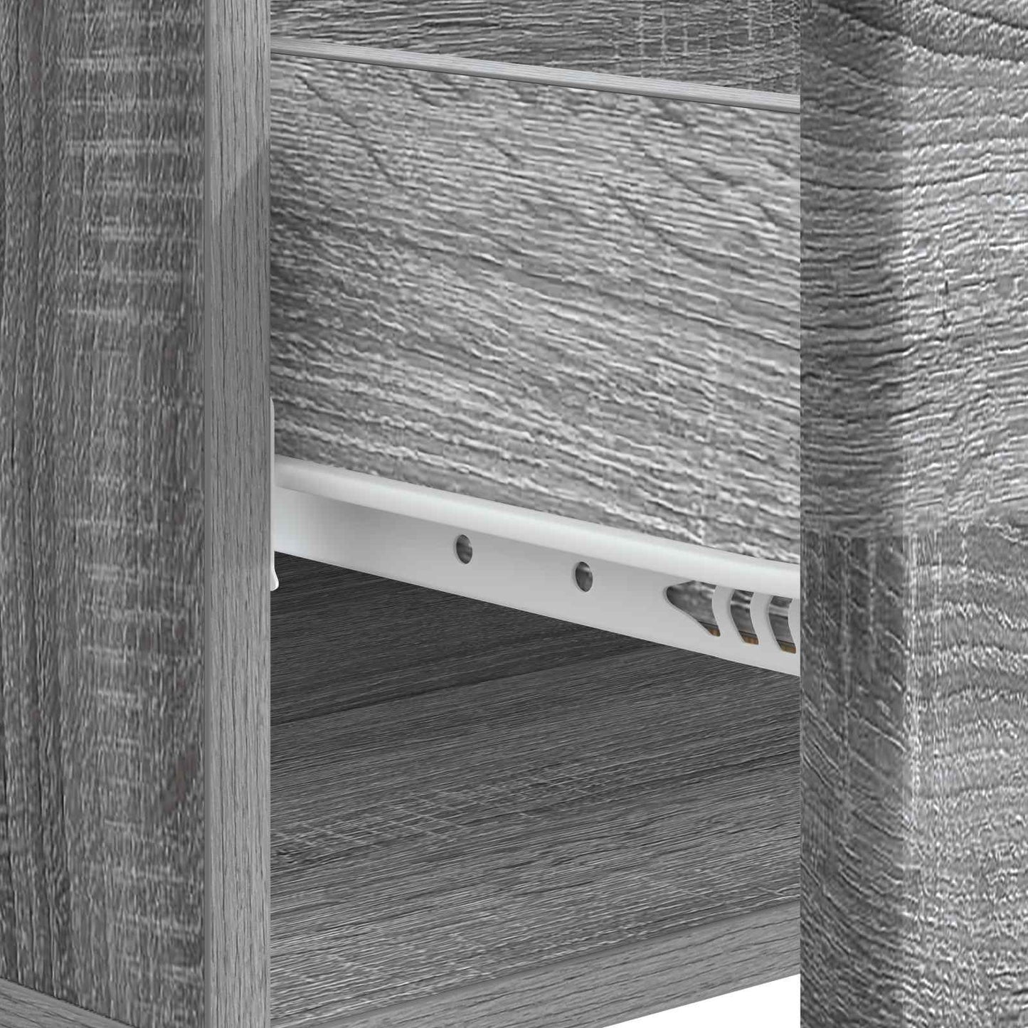 Tavolino da salotto con cassetto Grigio Sonoma 49 x 50 x 40 cm | homemem39