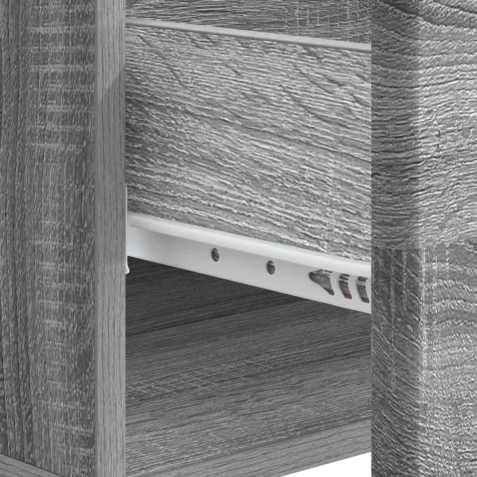 Tavolino da salotto con cassetto Grigio Sonoma 49 x 50 x 40 cm | homemem39