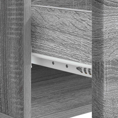 Tavolino da salotto con cassetto Grigio Sonoma 49 x 50 x 40 cm | homemem39